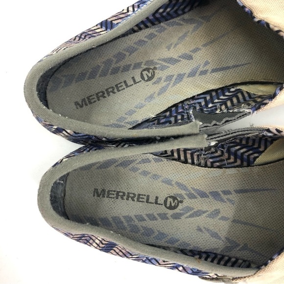 Merrell Canvas Slip On Shoes in Granite Casual Size 6.5 - Picture 7 of 11
